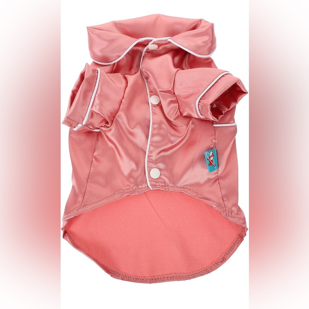 Pet pijamas, silk, pink for cat or dog